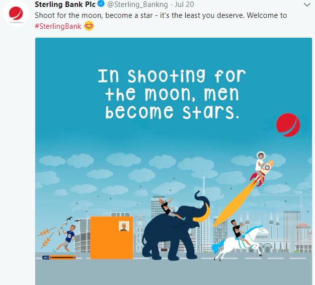 Sterling Bank Apologises for Social Media Post Shading Competitors