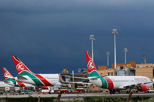 Kenya Airways half-year losses contract to $40m