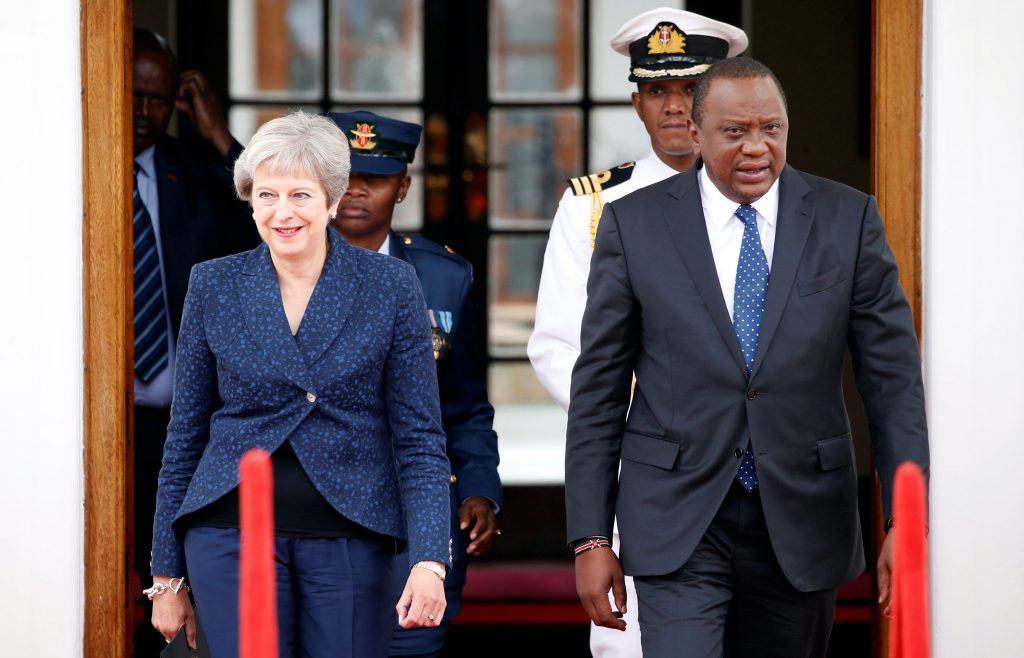 PM May says Britain committed to free trade with Kenya after Brexit