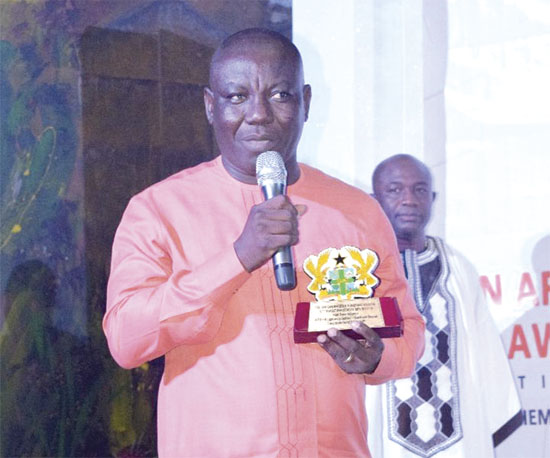 Isaac Adongo honoured for role in shaping public policy
