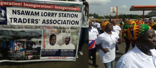 Nsawam Lorry Station Traders’ Association inaugurated