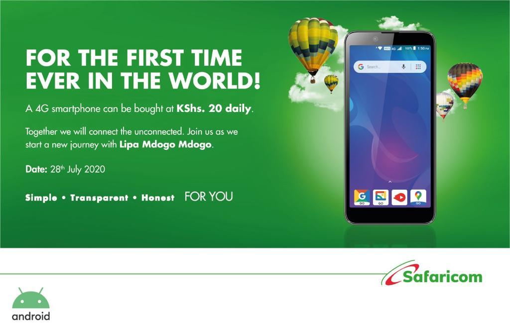 Kenya’s Safaricom partners with Google to launch an affordable 4G smartphone