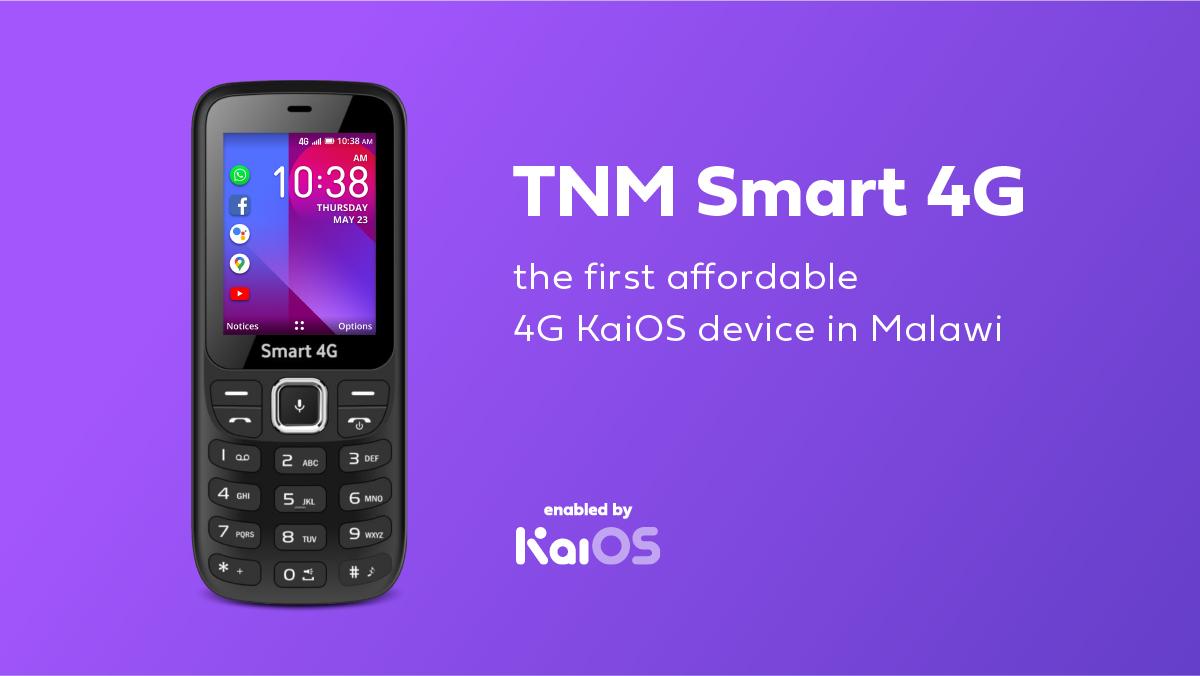 Telekom Networks Malawi partners with KaiOS to introduce an affordable 4G phone