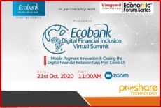 Alan Sinfield, and Other Professionals to Speak at Ecobank Digital Financial Inclusion Summit