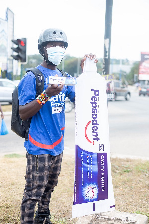 Pepsodent storms Accra Mall, AnC Mall, other high traffic zones to showcase its refreshed new pack
