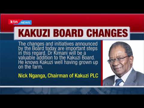 Kakuzi Board changes: Nicholas Nganga appointed Chairman of Kakuzi PLC Board