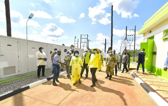 Museveni Commissions Upgraded Umeme Mbale substation
