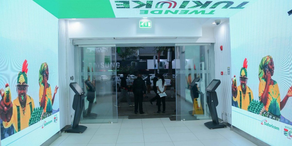 Safaricom Opens Its Renovated Tech-Driven Moi Avenue Shop