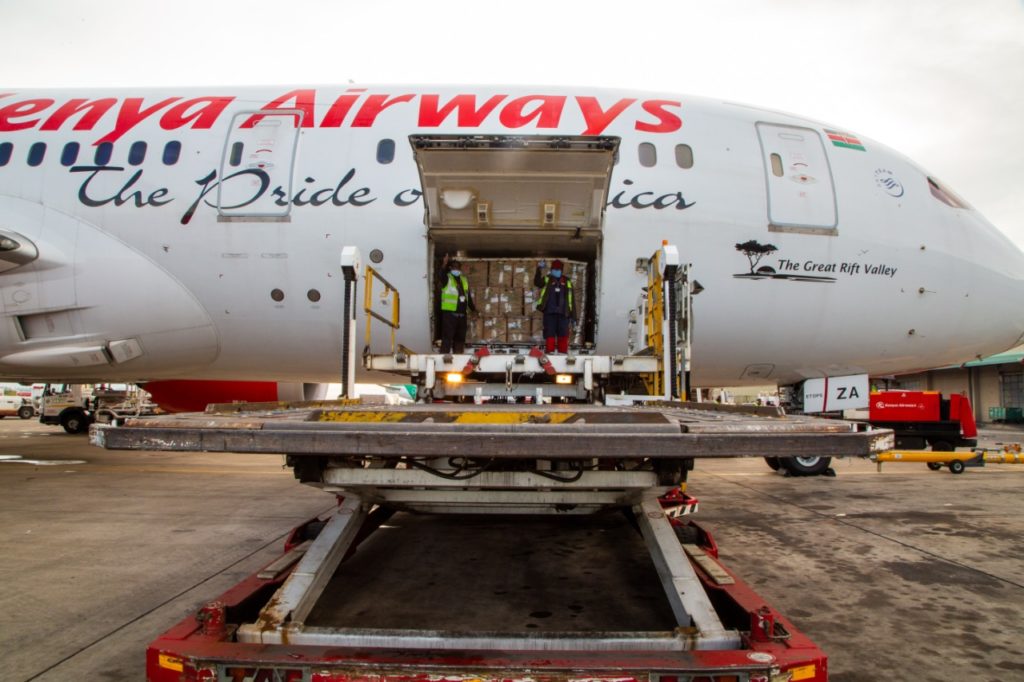 KQ launches expanded Southern Africa operations to fly cargo directly from Johannesburg