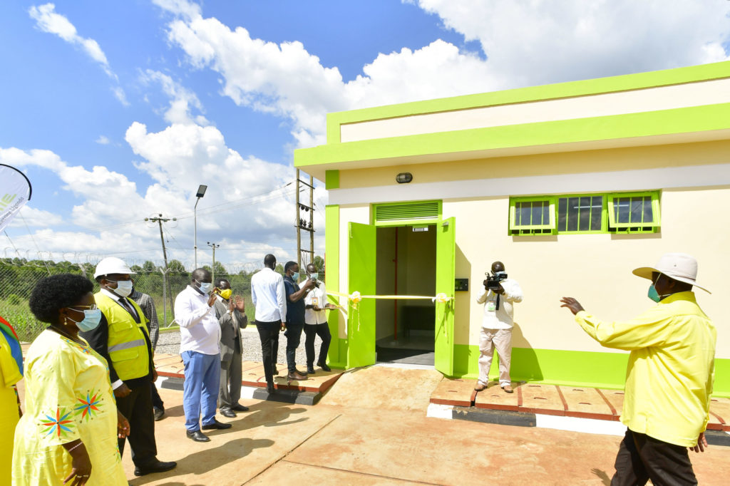 Museveni commissions Umeme upgraded Mbale substation