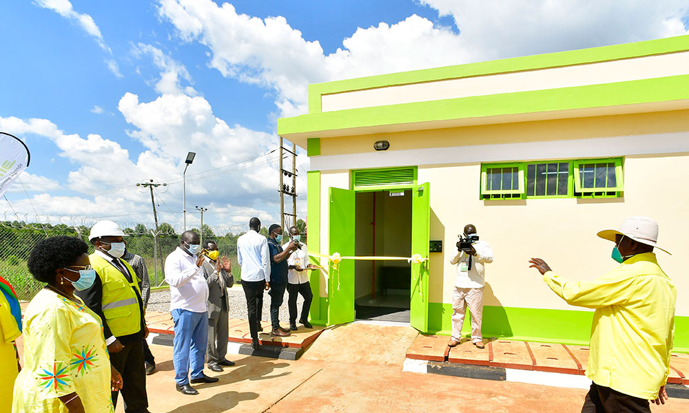 Museveni Commissions Umeme Upgraded Mbale Substation