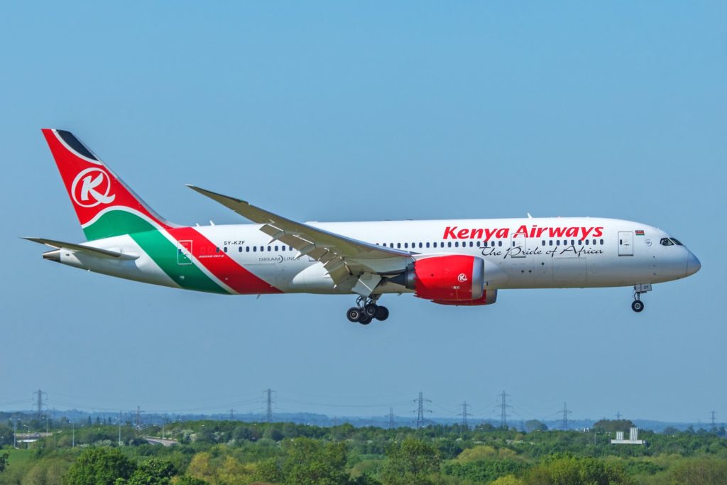 Kenya Airways Temporarily Cuts Netherlands, France Flights Until March