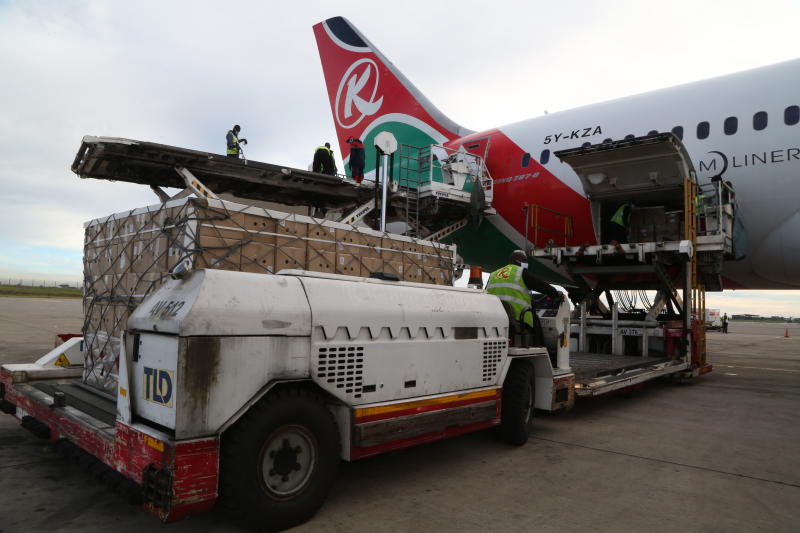 Kenya Airways remodels planes for cargo business