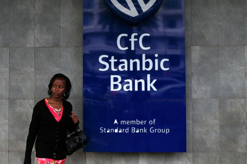 Kenya's Stanbic 2020 pretax profit falls 19%