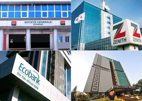 Ecobank and GCB Bank control 23.9% of banking industry deposits; Zenith Bank ranked 1st in financial performance