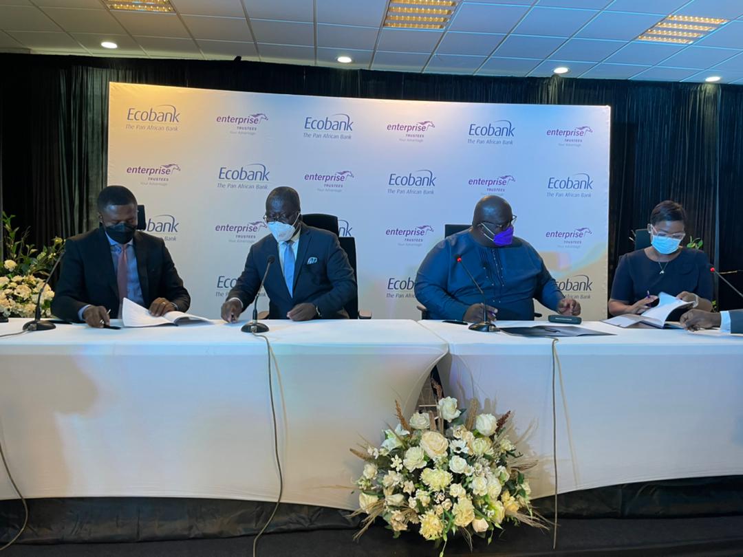 Ecobank partners Enterprise Trustees to help pension contributors acquire affordable homes