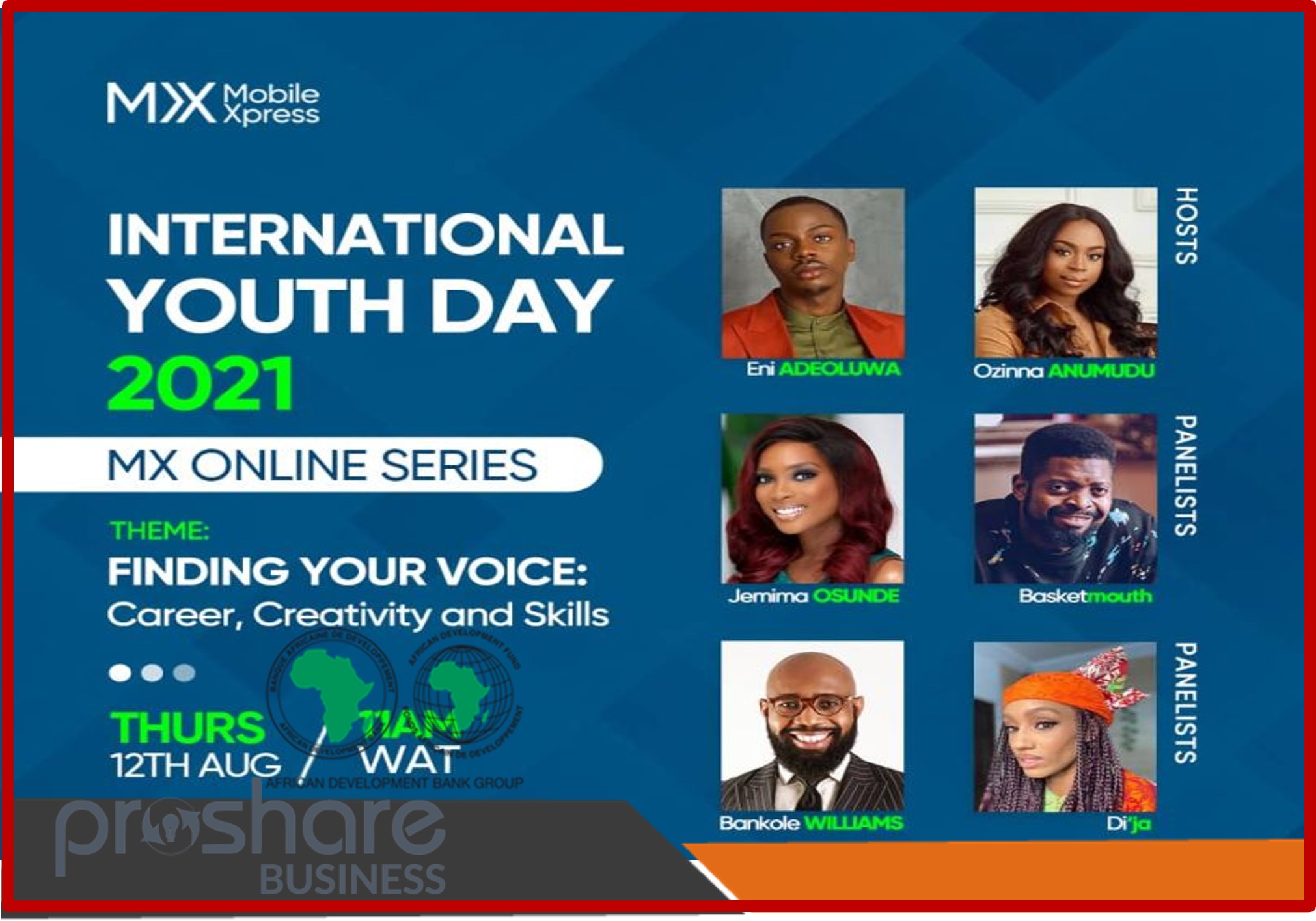 International Youth Day: Ecobank to Celebrate Nigerian Youths with a Symposium