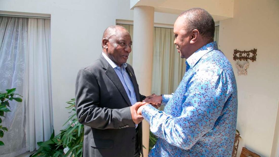 Kenya, S. Africa to discuss post-Covid revival as Ramaphosa hosts Kenyatta