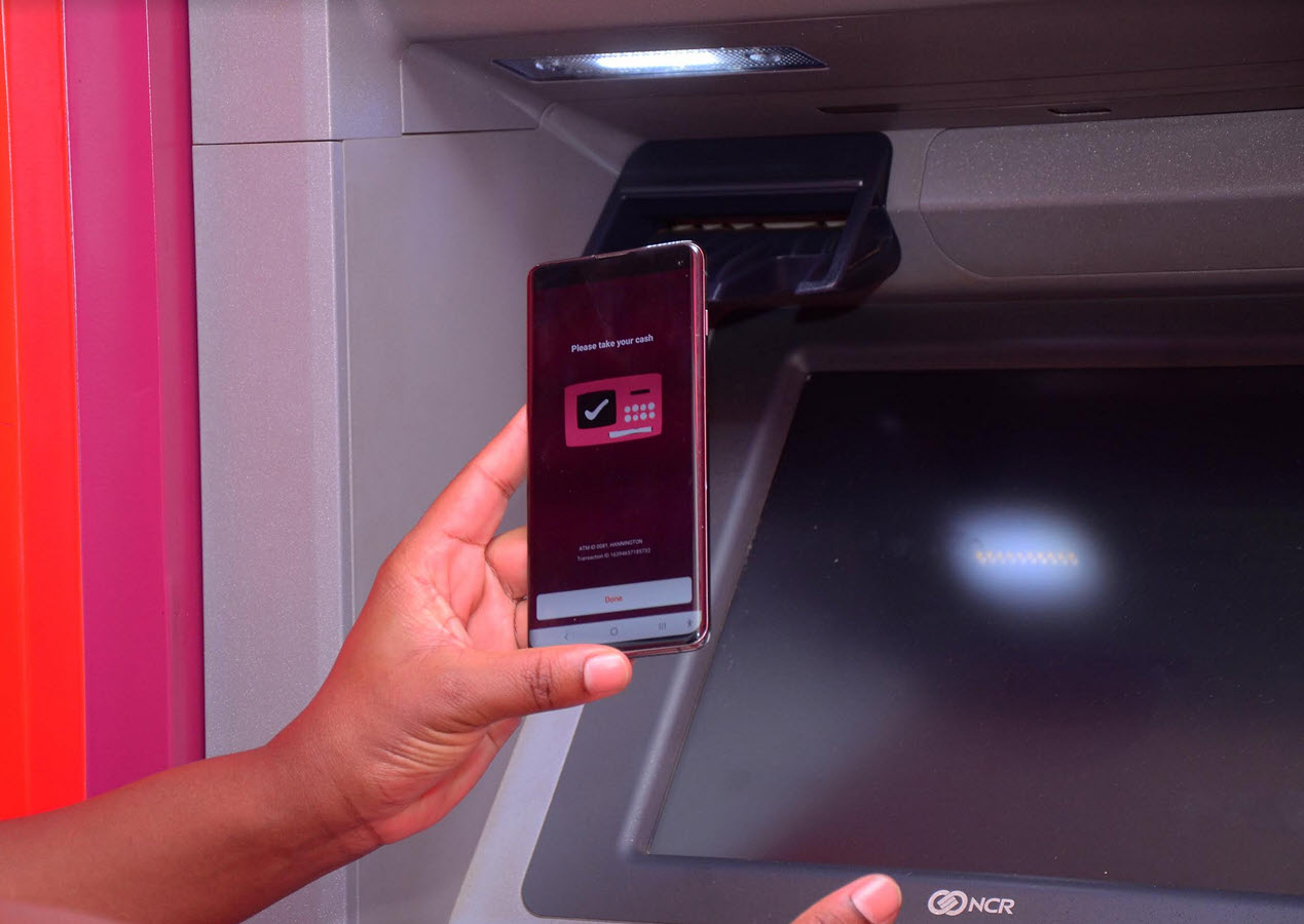 More banks start embracing cardless withdrawals at ATMs