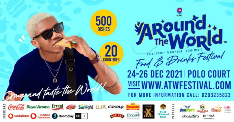 Multicultural food and drink festival, ‘Around the World’ is coming to Accra this Christmas