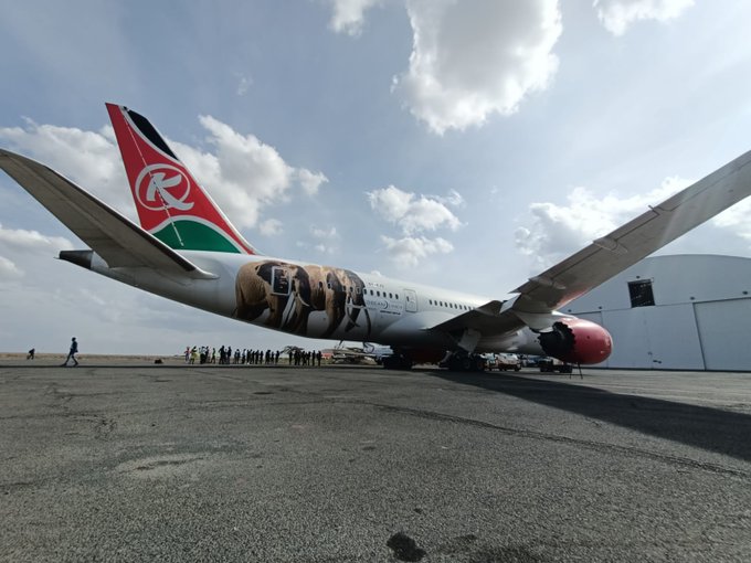 KQ launches wildlife branded aircrafts