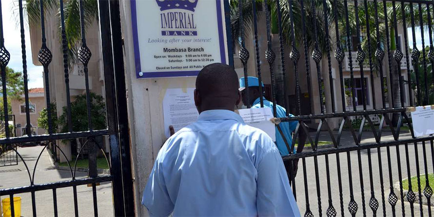 Court stops CBK order on Imperial Bank liquidation