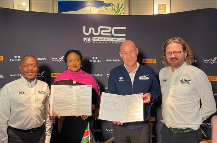 Kenya signs deal with the WRC to extend partnership to 2026