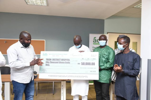 ADB donates ¢50,000 to support Tolon District Hospital