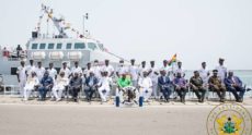 Akufo-Addo commissions four vessels for Navy