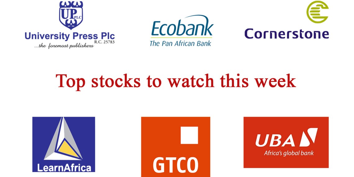 Ecobank, Learn Africa, GTCO top stocks to watch this week