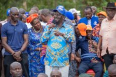 Ruto is the one using public funds to campaign, Raila says
