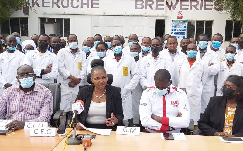 Sh322m tax bill threatens to end Keroche Breweries 25-year party