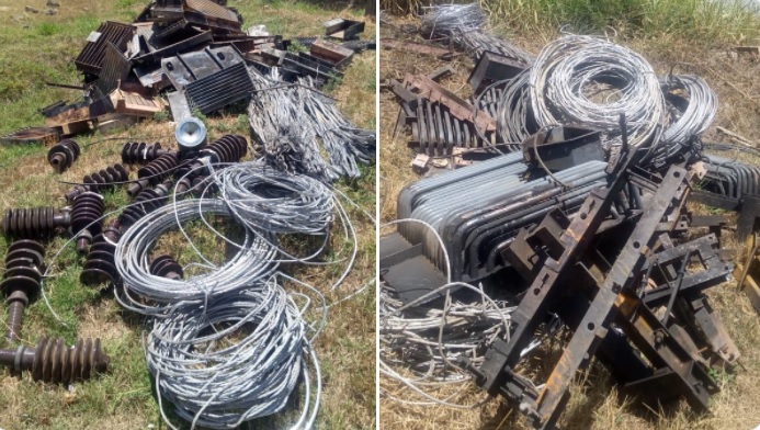 Vandalised Kenya Power equipment recovered in Juja raid